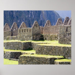 South America - Peru. Stonework in the lost Inca Poster