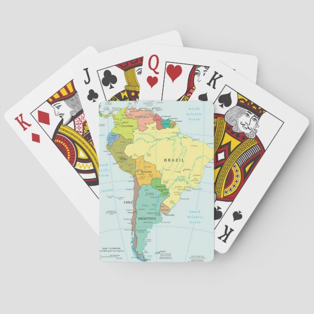 South America Playing Cards (Back)