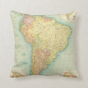 South America political Cushion