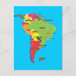 South America Postcard