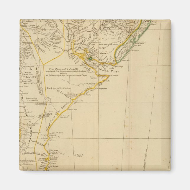 South America south Magnet (Front)