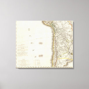 South America Southeast Canvas Print