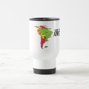 South America Travel Mug