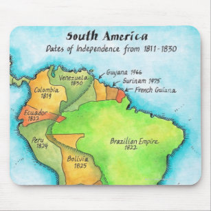 South American Independence Mouse Mat