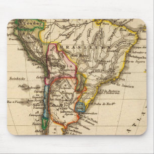 South American Map Mouse Mat