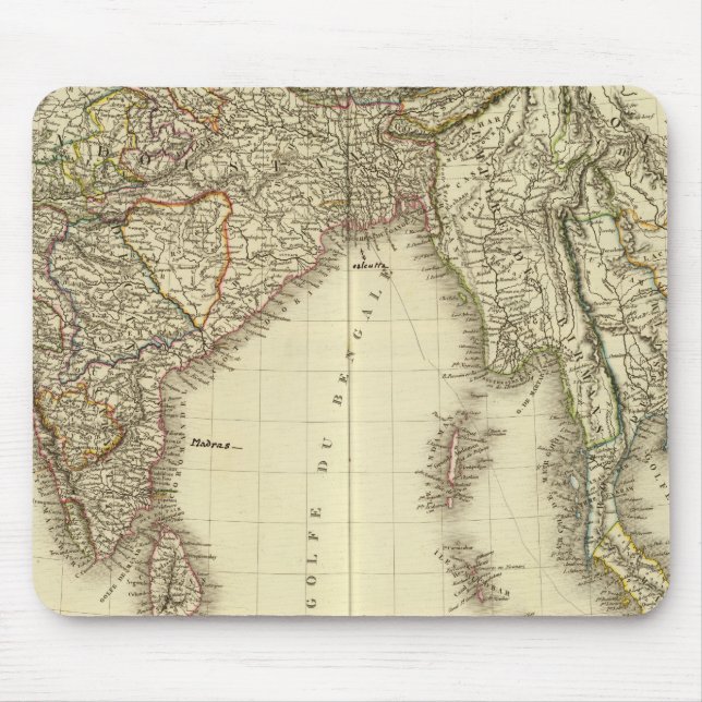 South Asia Mouse Mat (Front)