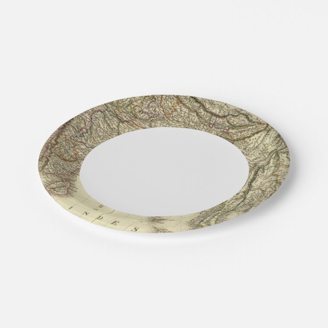South Asia Paper Plate (Angled)