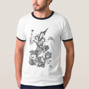 SOUTH ASIAN ART GOD FIGHTING T-Shirt