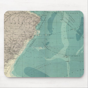 South Atlantic Ocean Mouse Mat