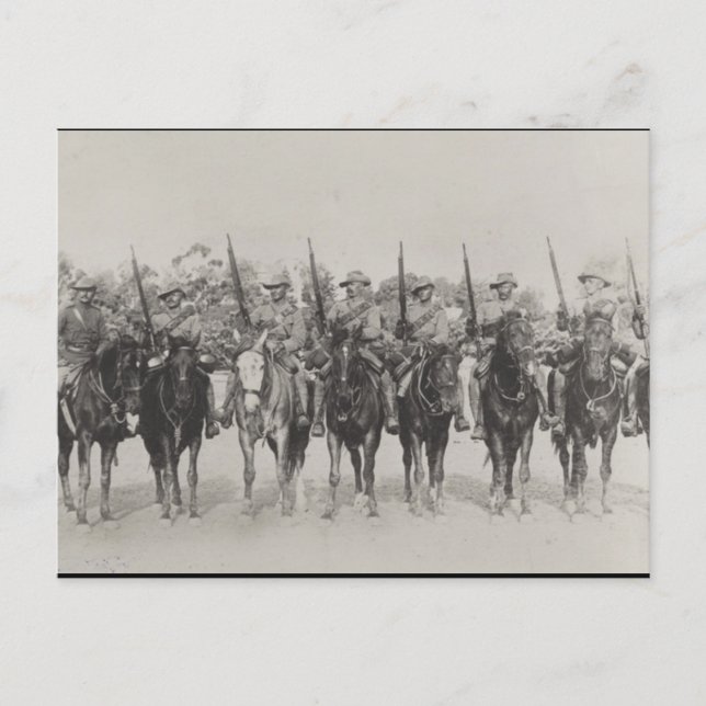 South Australian Mounted Rifles Postcard (Front)