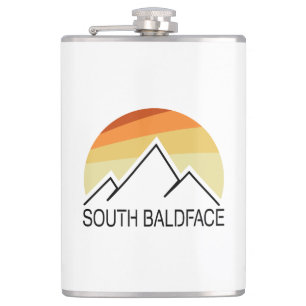 South Baldface New Hampshire Retro Hip Flask