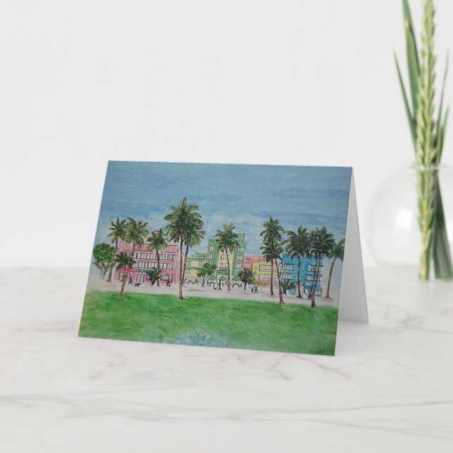 South Beach Card (Front)