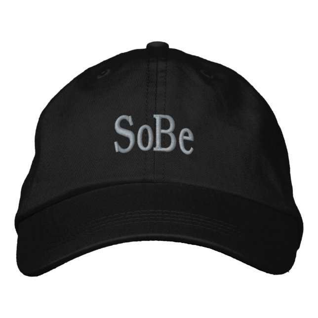South Beach Embroidered Baseball Hat (Front)