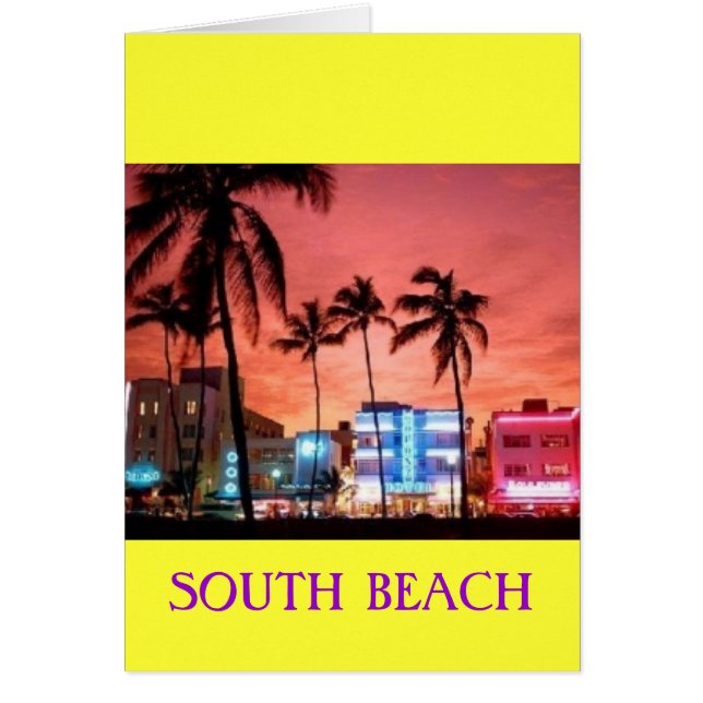 SOUTH Beach, Florida (Front)