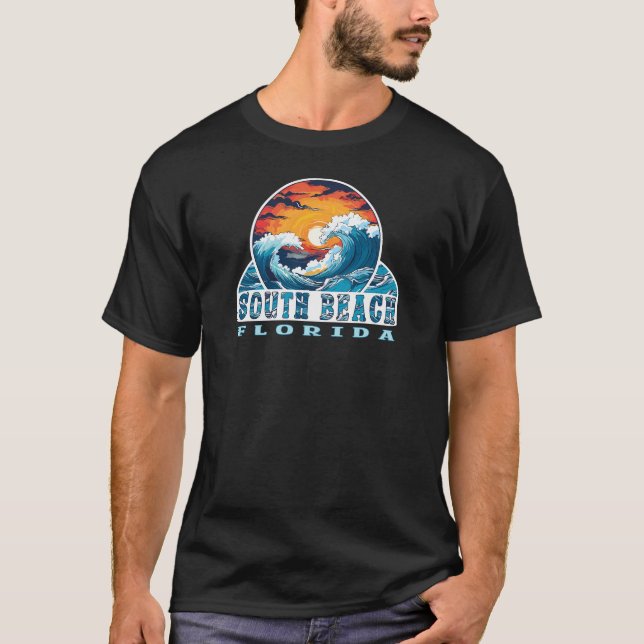 South Beach Florida Surfers T-Shirt (Front)