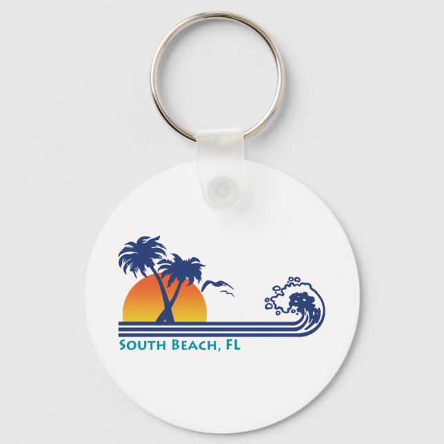 South Beach Key Ring (Front)