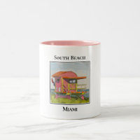 South Beach Miami Florida Lifeguard Tower