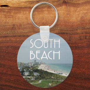 South Beach Miami Florida photo Key Ring