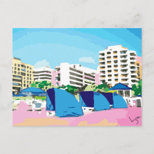 SOUTH BEACH, MIAMI, FLORIDA POSTCARD
