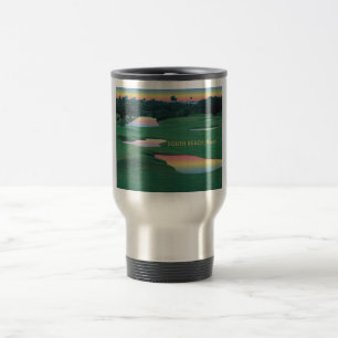 South Beach - Miami GOLF Travel Mug