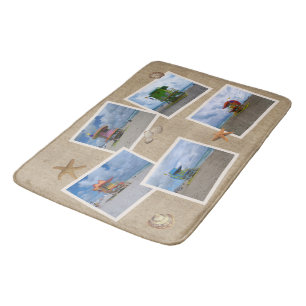 South Beach Miami Lifeguard Towers Bath Mat