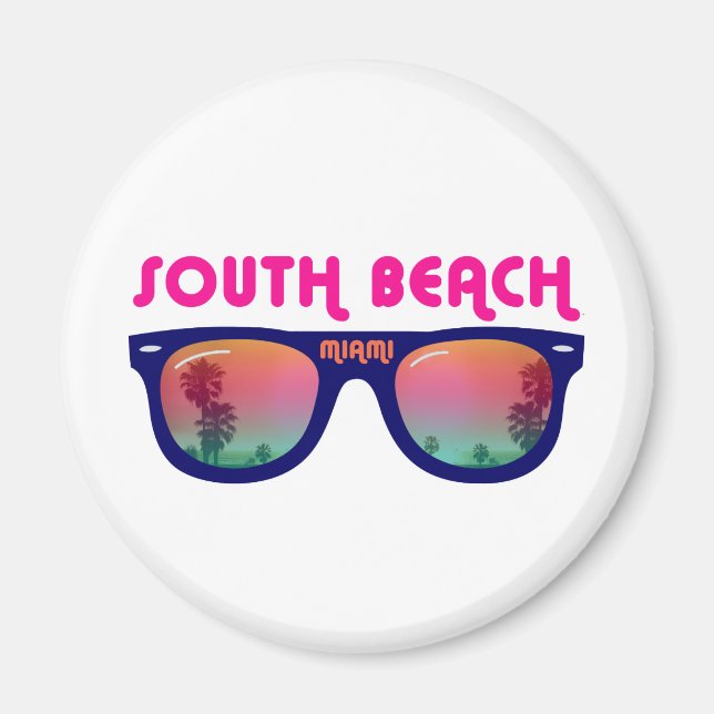 South Beach Miami Magnet (Front)