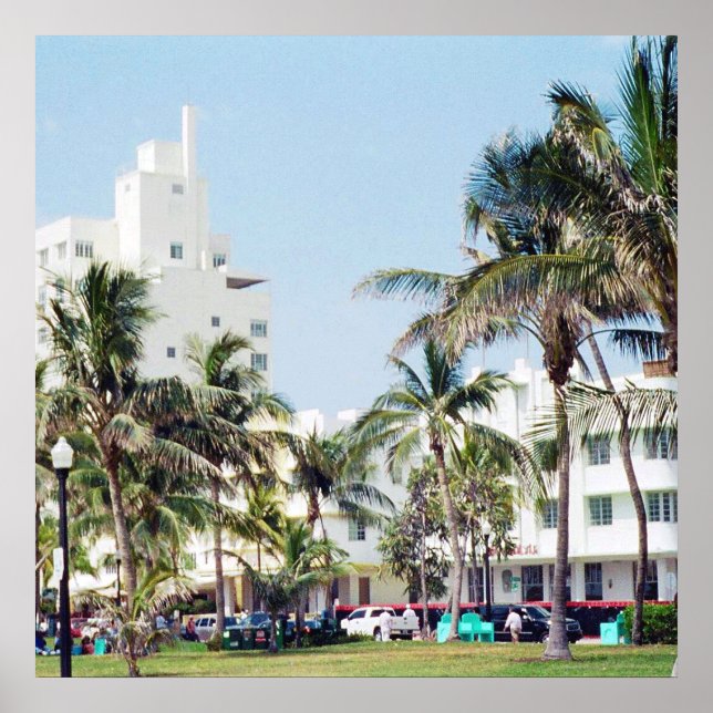 South Beach Miami, Ocean Drive Poster (Front)