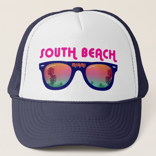 South Beach Miami Trucker Hat (Front)