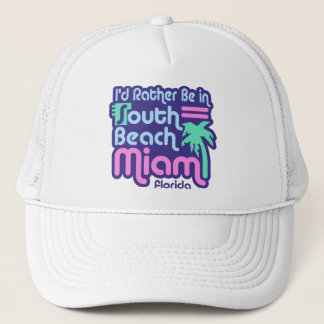 South Beach Miami Trucker Hat