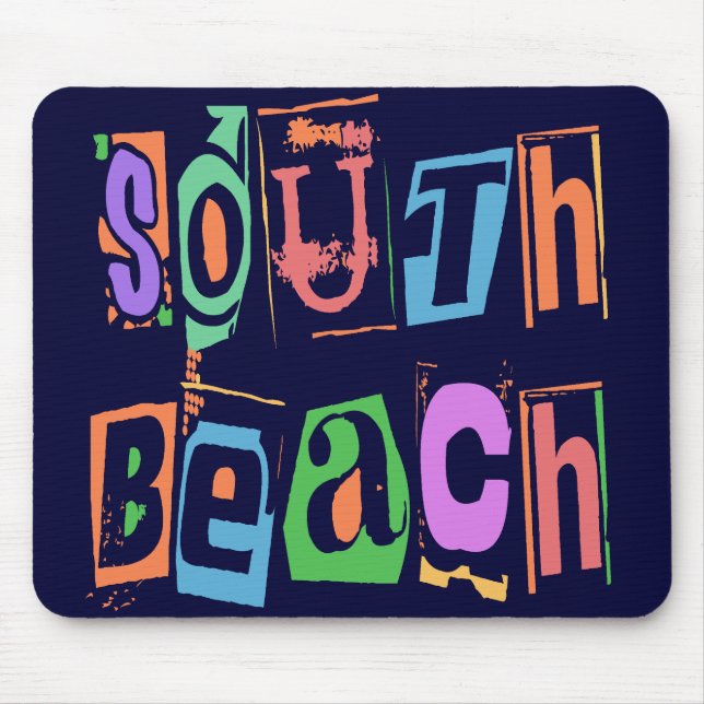 SOUTH BEACH MOUSE MAT (Front)