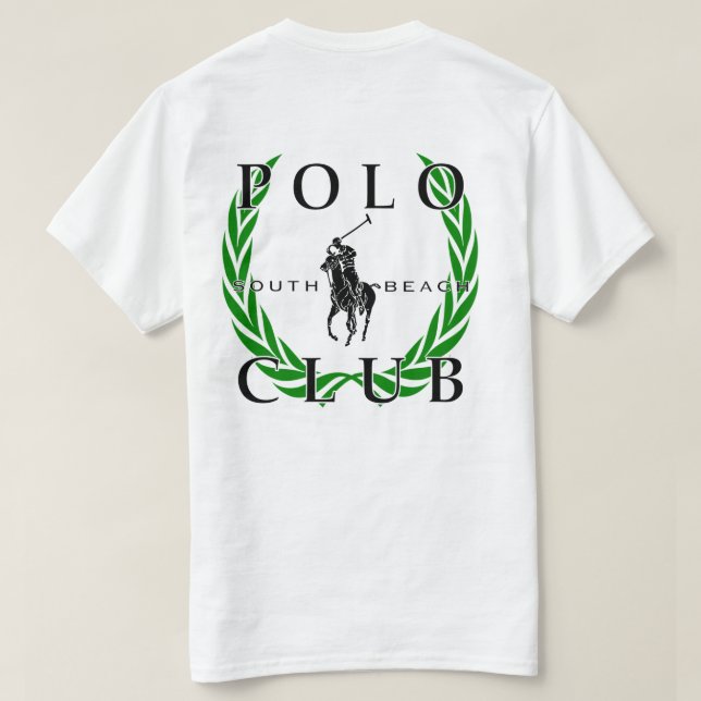 South Beach Polo Club Mens T-Shirt (Design Back)