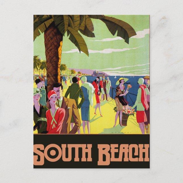 South Beach Postcard (Front)