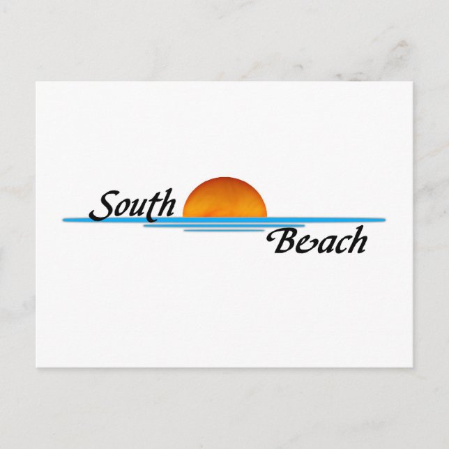 South Beach Postcard (Front)