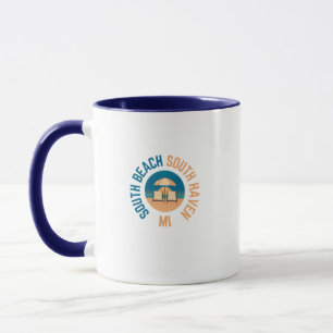 South Beach South Haven Michigan Coffee Mug