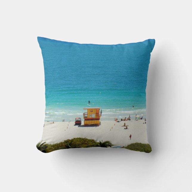 ~South Beach~ THROW PILLOW (Front)