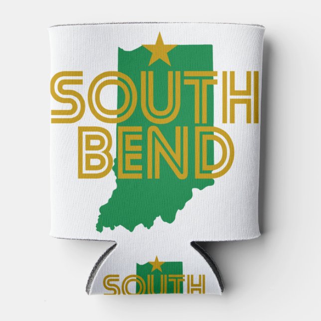 South Bend Indiana Can Cooler (Front)
