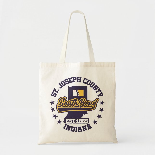 South Bend,Indiana Tote Bag (Front)