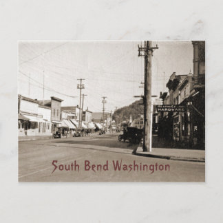 South Bend Washington circa 1925 Postcard