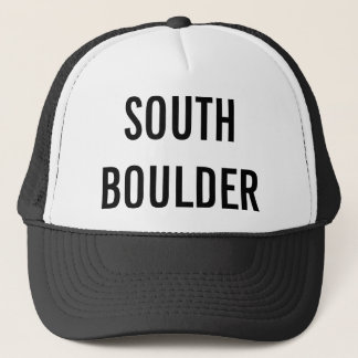 SOUTH BOULDER TRUCKER HAT