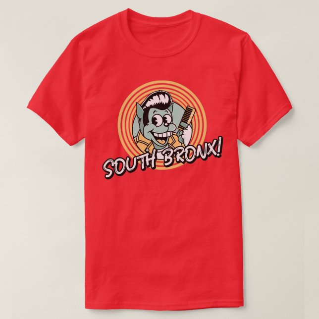 South Bronx Barber T-Shirt (Design Front)
