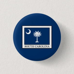 South Carolina 3 Cm Round Badge