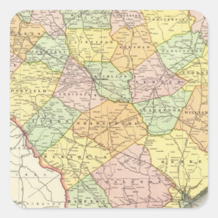 South Carolina 7 Square Sticker