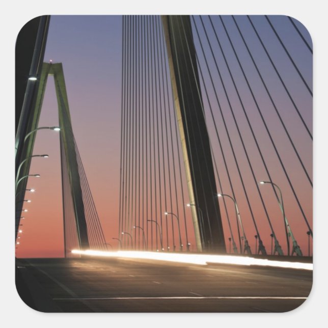 South Carolina, Arthur Ravenel Jr. Bridge Square Sticker (Front)