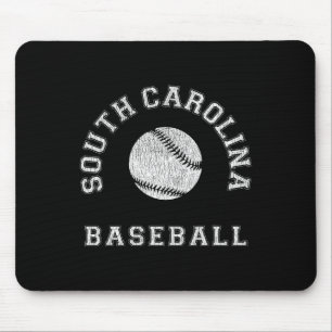 South Carolina Baseball Distressed Retro Clic Mouse Mat