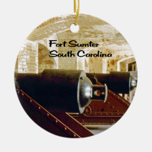 South Carolina Ceramic Tree Decoration