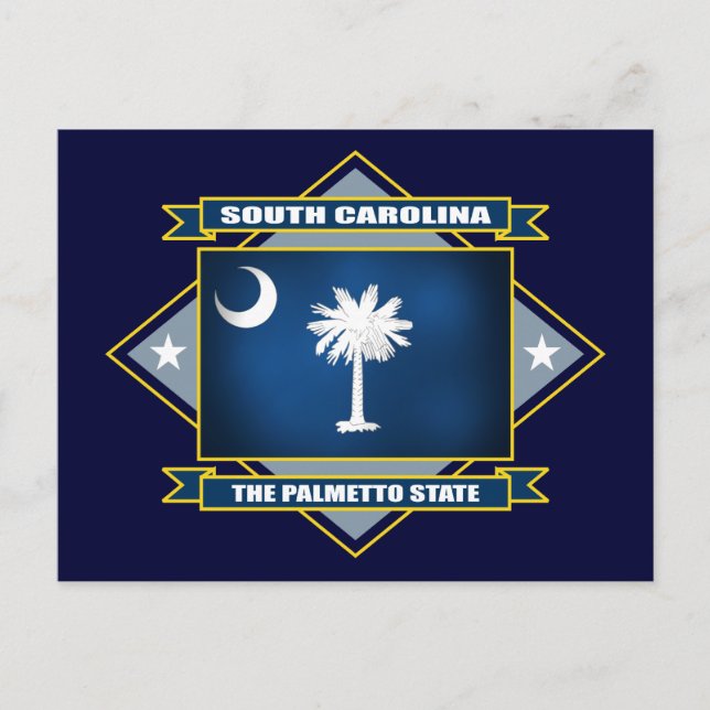 South Carolina Diamond Postcard (Front)