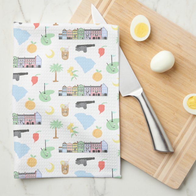 South Carolina Dish Towel (Quarter Fold)