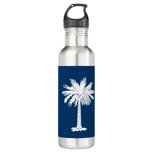 South Carolina Flag 710 Ml Water Bottle (Front)