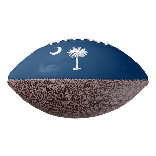 South Carolina Flag American Football (Rotated 270)