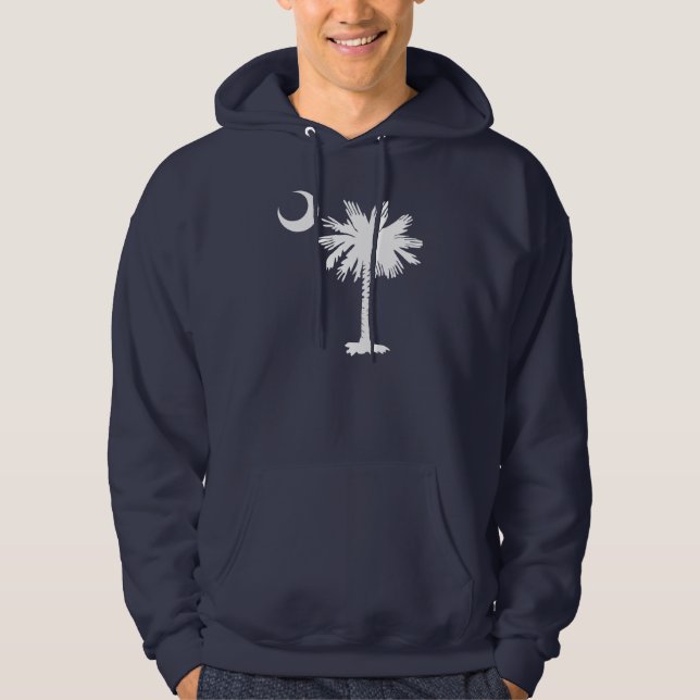South Carolina Flag Apparel Hoodie (Front)